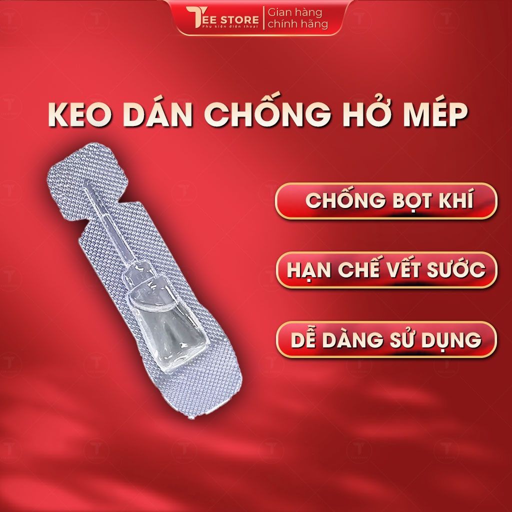 Keo Dán Cường Lực Chống Hở Mép Che Vết Xước màn hình - KDCL