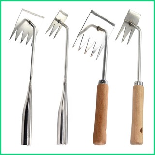 Dụng cụ làm cỏ dại bằng thép không gỉ đa năng dễ dàng tẩy cỏ dại cho hoa và rau củ jwvn jwvn