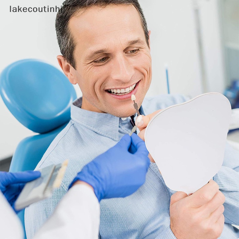 Gương Trang Điểm Cầm Tay Hình Quạt Mini Tiện Dụng Cho Salon / SPA