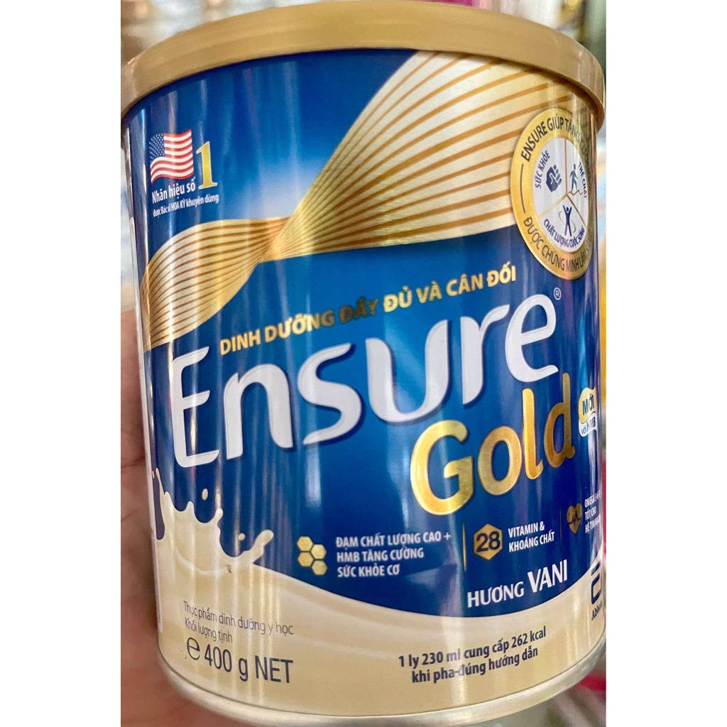 Sữa ENSURE Gold 400g cam kết hàng chính hãng