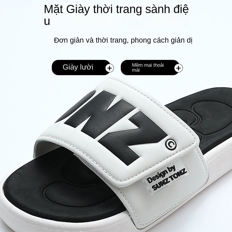 Dép Quai Ngang Đế Dày Chống Trượt Thời Trang Mùa Hè Cho Nam