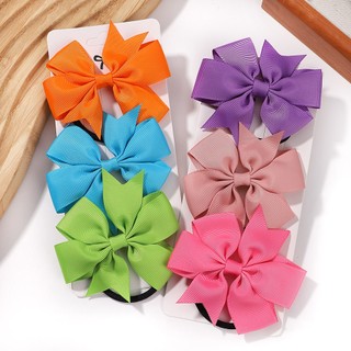 Set 2 Băng Đô Nơ Dễ Thương Cho Bé Gái