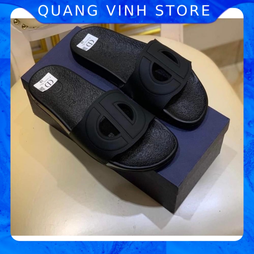 Dép nam nữ quai ngang CD full màu dép đế dày chống trơn trượt HOT TREND