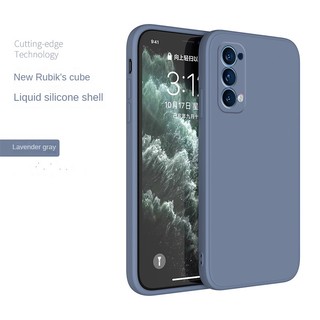 Dành Cho OPPO Realme V15 V20 V11 V13 5G Silicon Lỏng Mờ Ốp Điện Thoại Màu Kẹo Ống Kính Máy Ảnh Bảo Vệ Toàn Diện