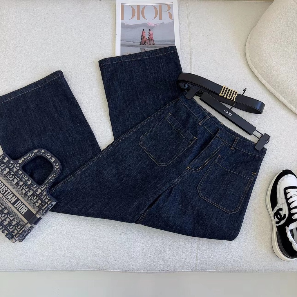 ❤️❤️ ❤️❤️Quần Denim Nữ Lưng Cao Thời Trang