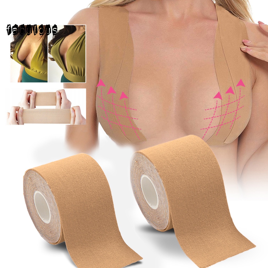1 Cuộn Băng Dán Nâng Ngực Vô Hình Tối Giản Điều Chỉnh Được Chống Chảy Xệ