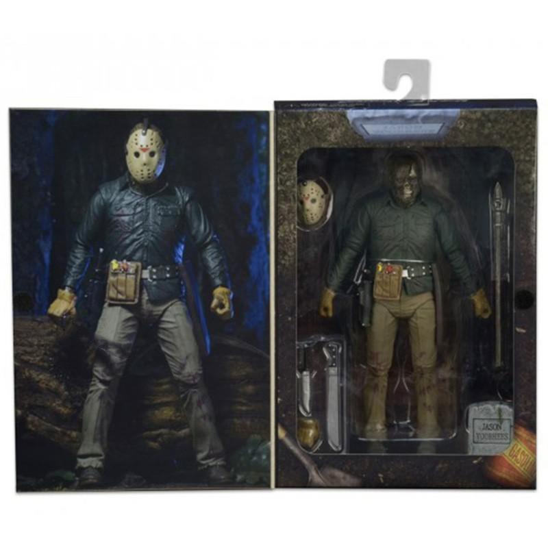Neca Mô Hình Búp Bê Jason 3D Jason Phiên Bản Kỷ Niệm 30 Năm 1980 Phiên Bản Jason Phiên Bản 3D Sang Trọng Jason Roy 2009