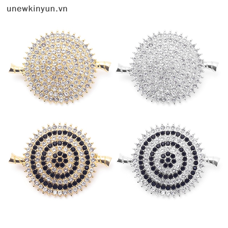 Ghim Cài Áo Cardigan Đính Pha Lê Sáng Tạo Thanh Lịch Cho Nữ