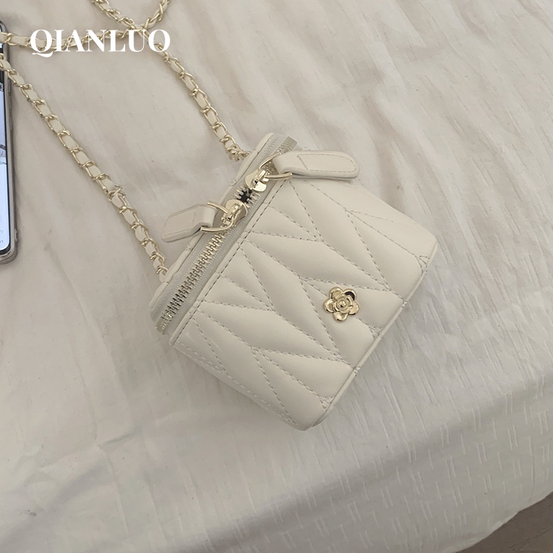 QIANLUO túi đeo chéo nữ mini Túi Thời Trang miumiu  2023 NEW L91TNG4