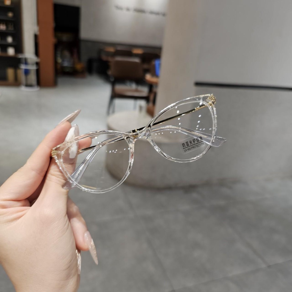 Gọng mắt mèo đính kim cươnġ Mã 1026