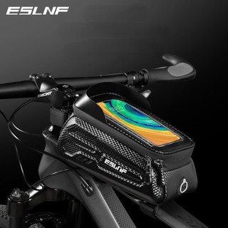 ESLNF túi ống phía trước túi đựng xe đạp cho xe đạp leo núi màn hình cảm ứng túi đựng điện thoại không thấm nước cho điện thoại túi đi xe đạp phụ kiện xe đạp