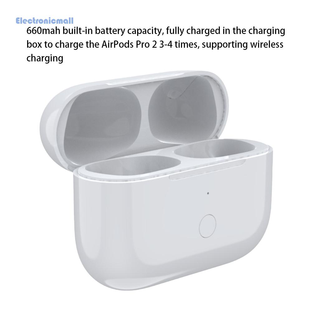 Vỏ Bảo Vệ Hộp Sạc Tai Nghe Bluetooth Không Dây Airpods 1 2 3 Pro 2 450 / 600 / 660Mah Mall01.vn