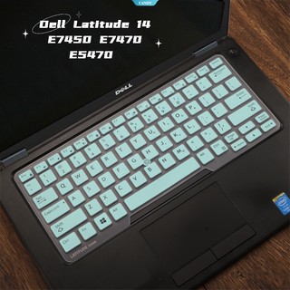 Miếng silicon bảo vệ bàn phím laptop cho dell latitude 14 e7450 e7470 e5470 e7480 5480 5490 7490 14 inch