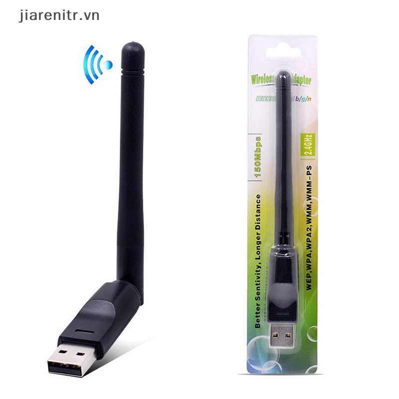 Thiết Bị Nhận Tín Hiệu WiFi 150 Mbps 2dBi 2.4G USB Cho PC