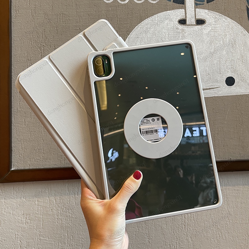 Đối với xiaomi mi pad 6 pad 5 pad 6 pro 11 inch 2023 vỏ acrylic cho redmi pad 10.61 vòng từ tính có thể tháo rời vỏ chia