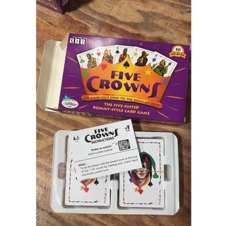  Five Crows Solitaire Game Crown Card is suitable for ages 8 and above 
