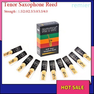 Re 10 cái tenor saxophone reeds bb tone strength 1.5 2.0 2.5 3.0 3.5 4.0 sax instrument reed