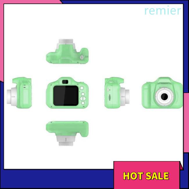 Re 2 inch màn hình hd có thể sạc được máy ảnh mini kỹ thuật số trẻ em phim hoạt hình đồ chơi máy ảnh dễ thương đạo cụ chụp ảnh ngoài trời cho trẻ em