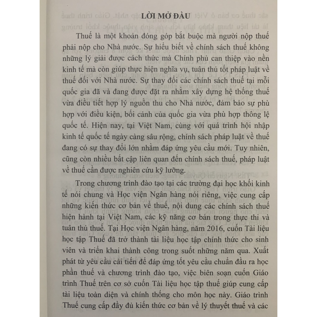 Sách - Giáo Trình Thuế - Nhà Sách Pháp Luật New