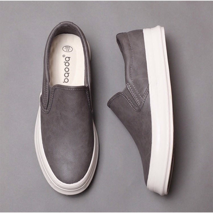 Slip on - Giày lười da nam thương hiệu BAODA mẫu mới 2023 - Mã SP 8037