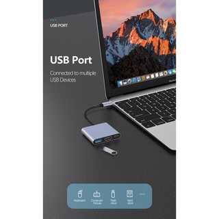 3in1 multi-function usb c docking station type c to hdmi 4k pd usb 3.0 c usb-c dock type-c hub adapter for laptop switch phone tablet
