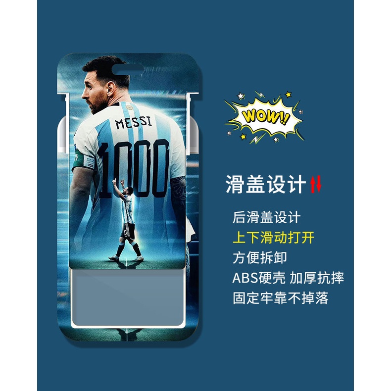 Dây Đeo Thẻ Tín Dụng / Thẻ Xe Buýt / Thẻ Tín Dụng In Chữ Argentina Messi Cho Học Sinh