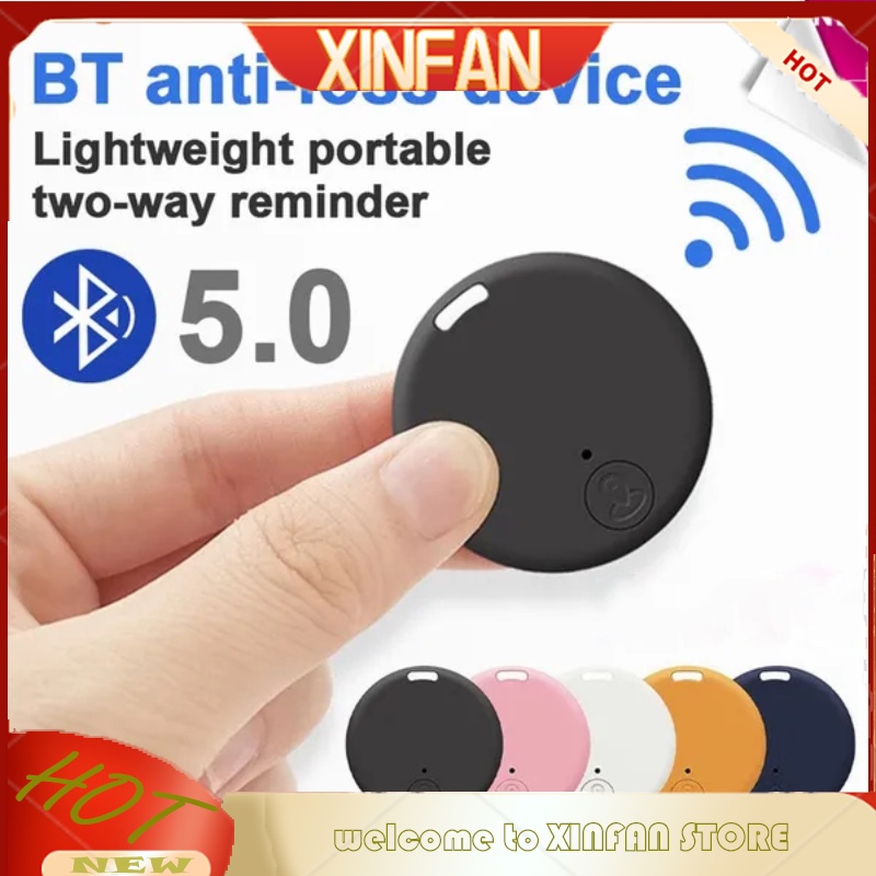 Xinfan mini gps tracker bluetooth anti-lost device pet kids bag wallet tracking for ios / android sm