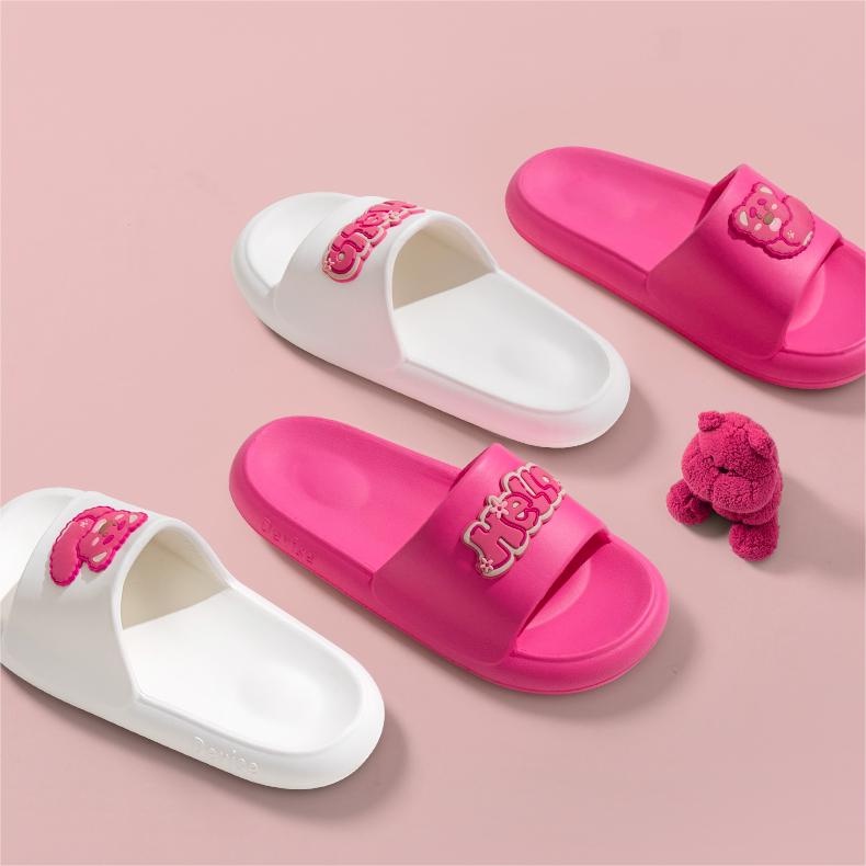 Dép dễ thương trong nhà phòng tắm phòng tắm phòng tắm không trượt hộ gia đình chân đế dày đi giày dép mát mẻ