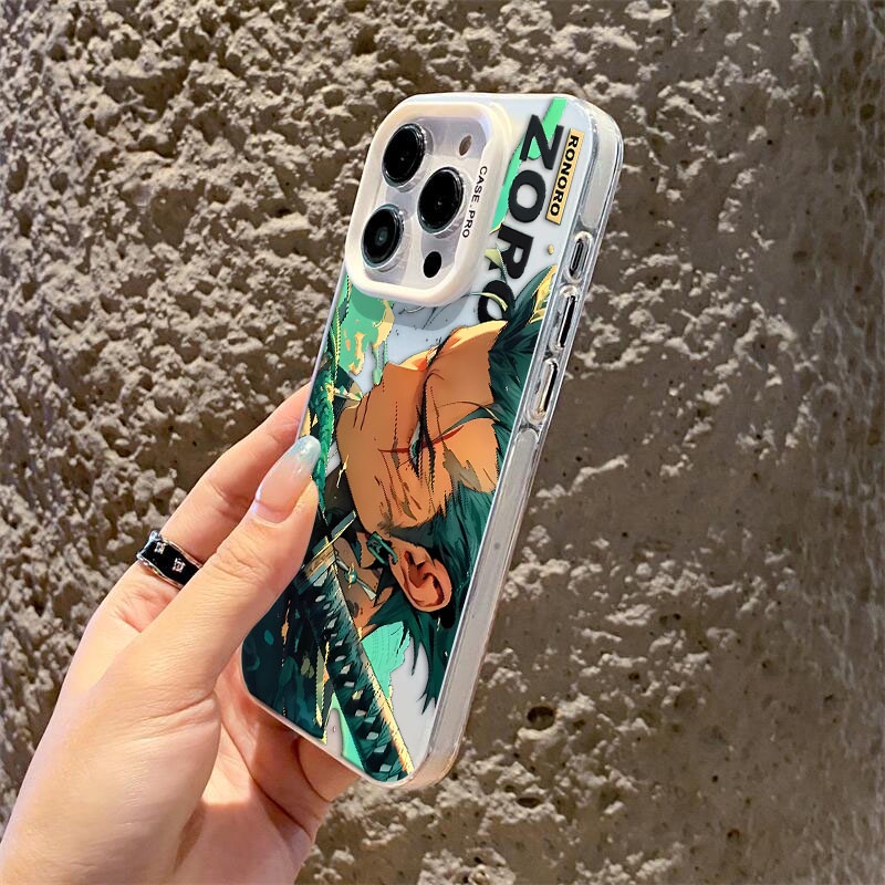 Ốp Điện Thoại Cứng one piece zoro comic phone case tương thích cho iphone 11 12 13 14 15 pro max 14plus 15plus case ip 12promax 13promax 14promax iphone case