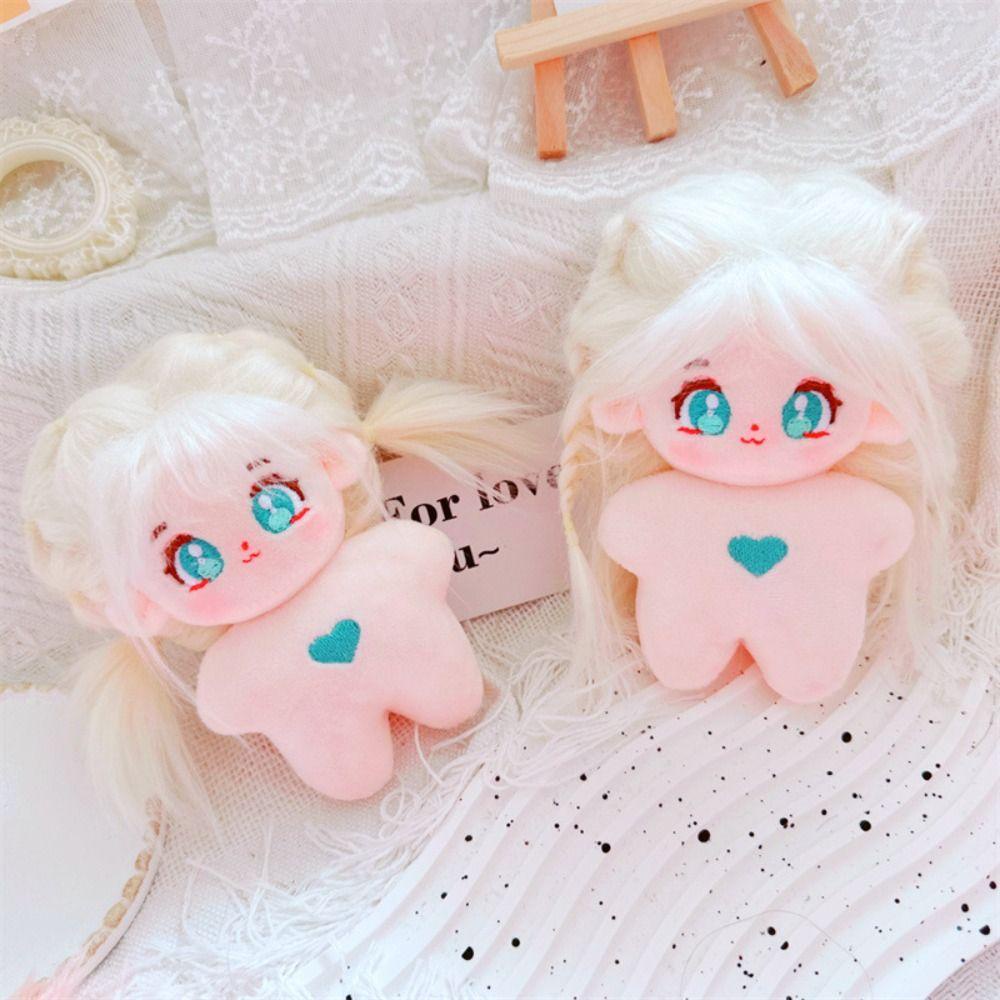 Đồ chơi búp bê ngôi sao MMULCK nhồi bông PP 10cm mềm mại không mặc quần áo