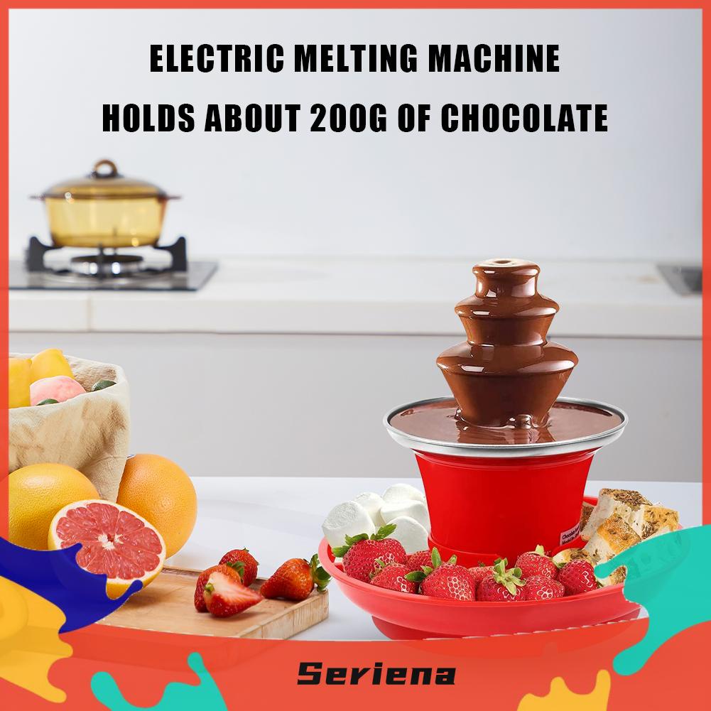 Máy làm nóng sô cô la 3 lớp 3 lớp diy handmade 35w cho tiệc sinh nhật đám cưới