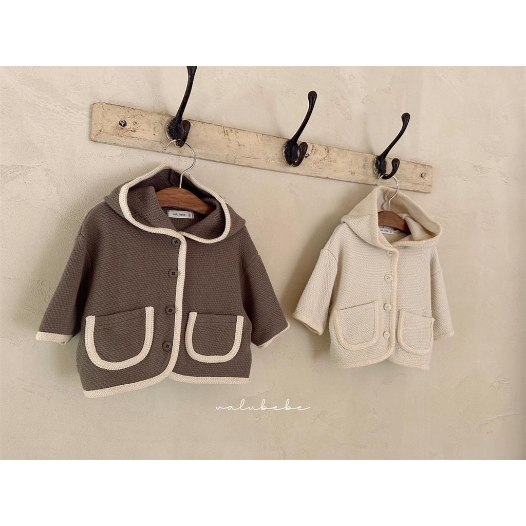 Áo Khoác Cardigan Dệt Kim Có Túi Thoải Mái Thời Trang Mùa Thu Phong Cách Hàn Quốc Cho Bé Trai Và Bé Gái 23 S8Z