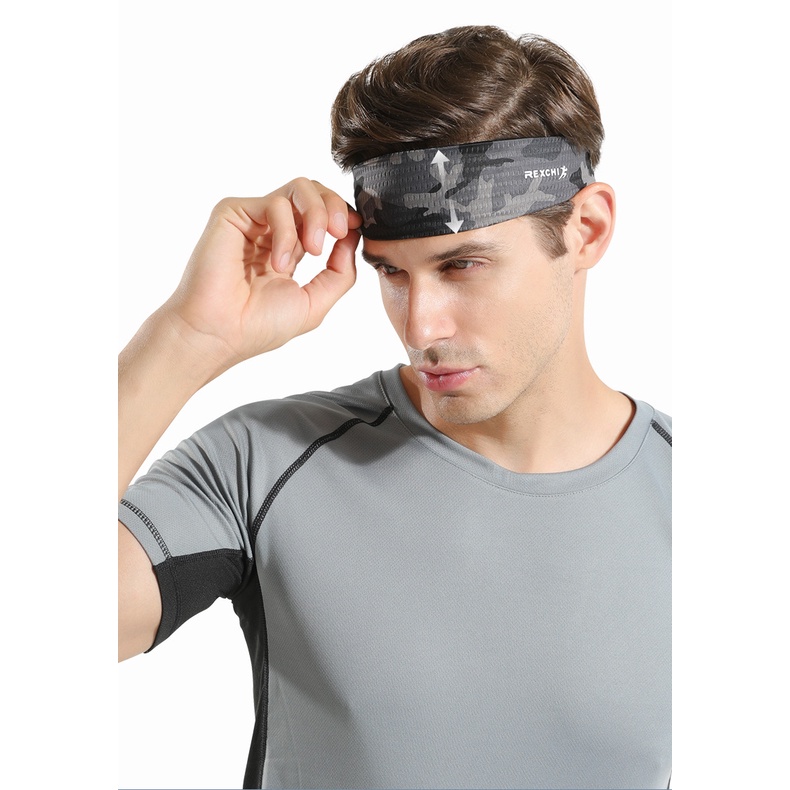 Bbb nam giới băng lụa thoáng khí đi xe đạp ngoài trời thể dục chạy bóng rổ moisture-wicking sweatband băng đô thể thao băng đô
