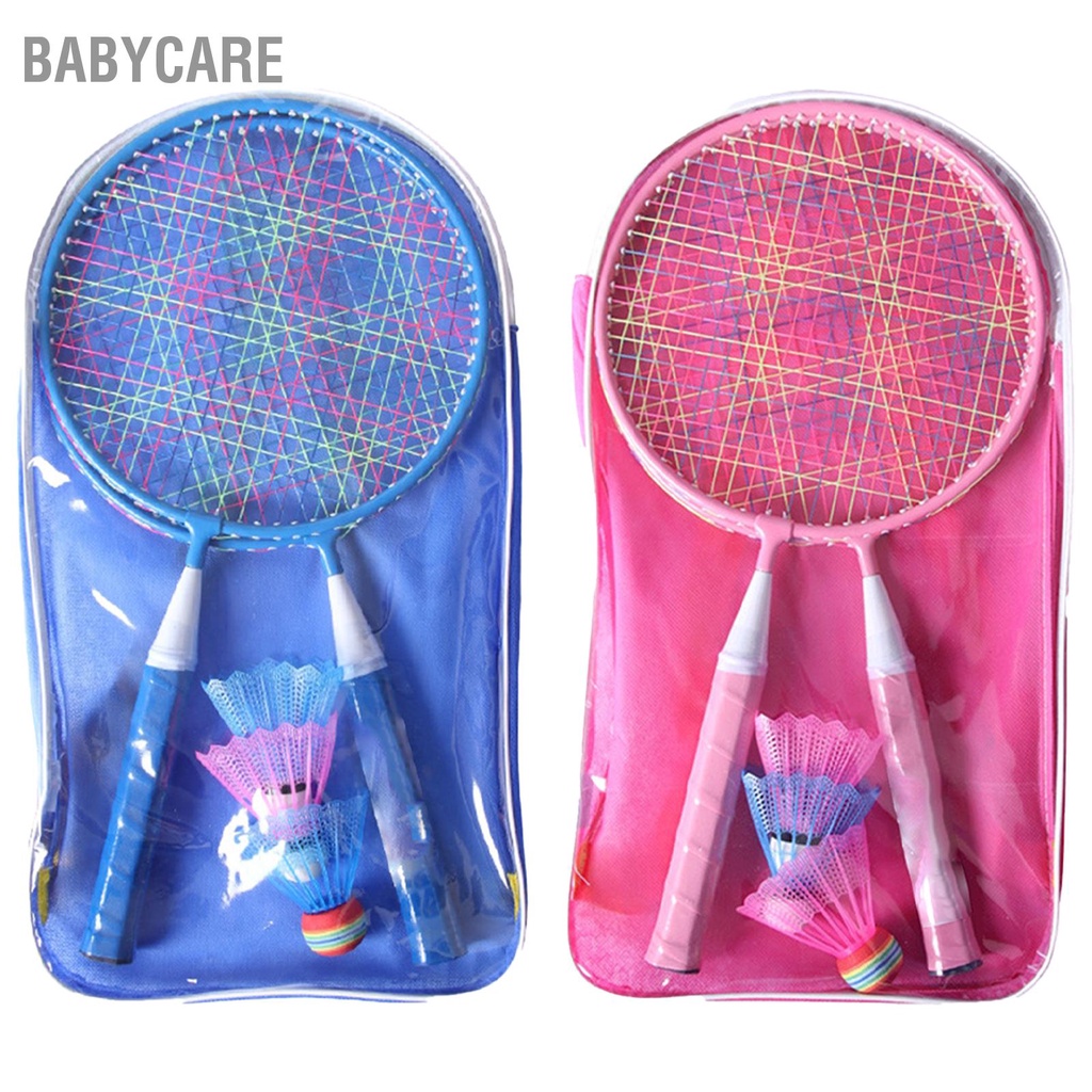Babycare Có hàng sẵn Bộ Vợt Cầu Lông Trẻ Em Học Sinh Tiểu Thể Thao Ngoài Trời
