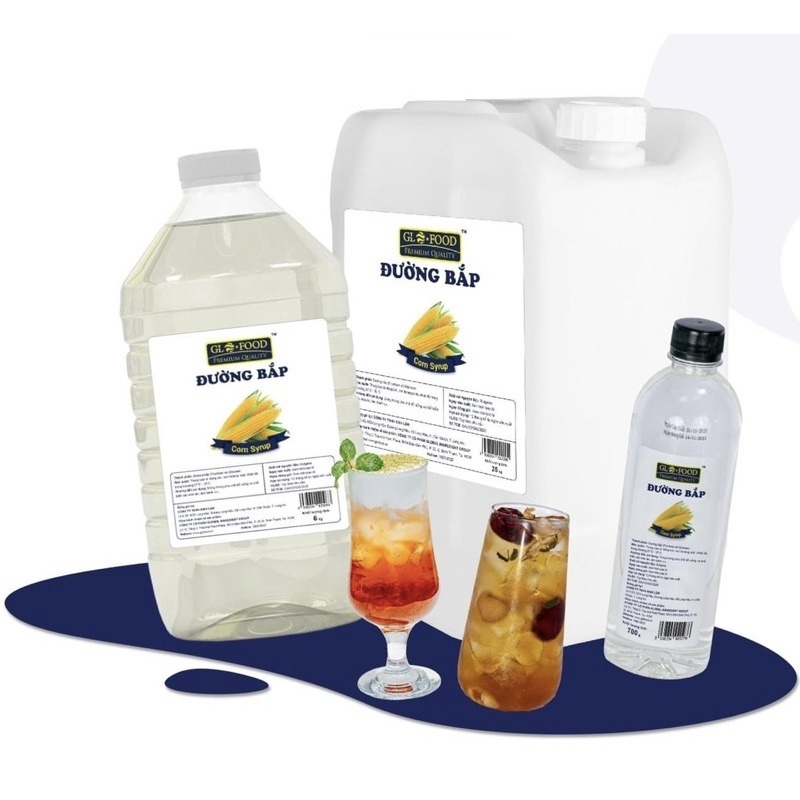Đường bắp Glofood can 25kg