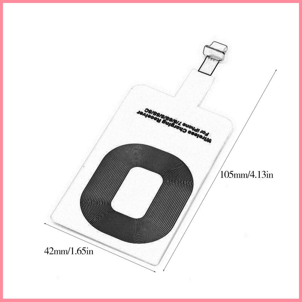 Wireless Charger Adapter Wireless Receiver Type-C/An-droid/A-pple Interface