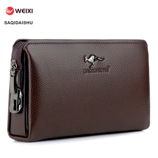 Ví Da Cầm Tay Công Sở Thời Trang Cho Nam