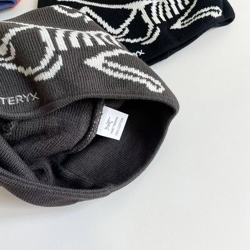 Phụ nữ mới đàn ông dệt kim beanie mũ mũ mùa thu đông nam phụ nữ thường thêu mũ mũ cho phụ nữ đàn ông