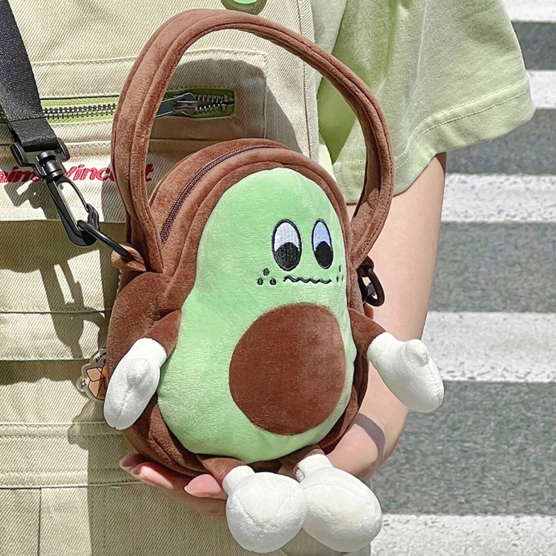 Túi búp bê bơ nữ túi đeo vai cầm tay sang trọng túi đeo chéo búp bê hoạt hình nhật bản