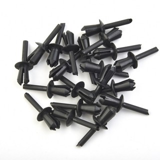 Left Rivets For BMW E12 E28 E30 E34 E36 E39 E46 E60 Black Expanding Nylon