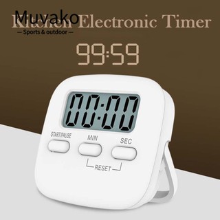 Muvako Digital timer nghiên cứu nấu ăn timer nghiên cứu stopwatch cooking reminder