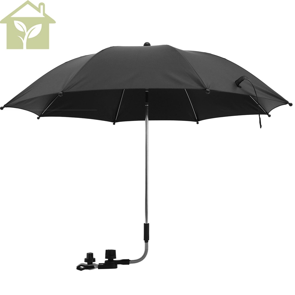 Xe đẩy trẻ em ô có kẹp đường kính 85cm ô xe đẩy trẻ em 360°Xe đẩy điều chỉnh parasol xe đẩy chống thấm parasol shopabc2537