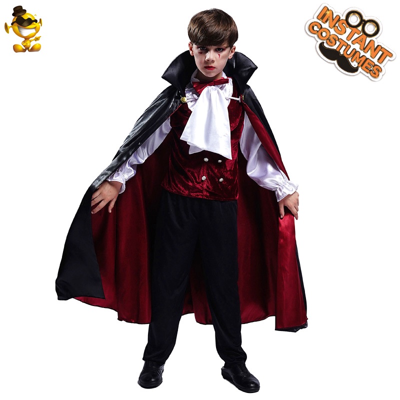 Trang Phục Hóa Trang Ma Cà Rồng Nhân Dịp halloween Cho Bé Trai
