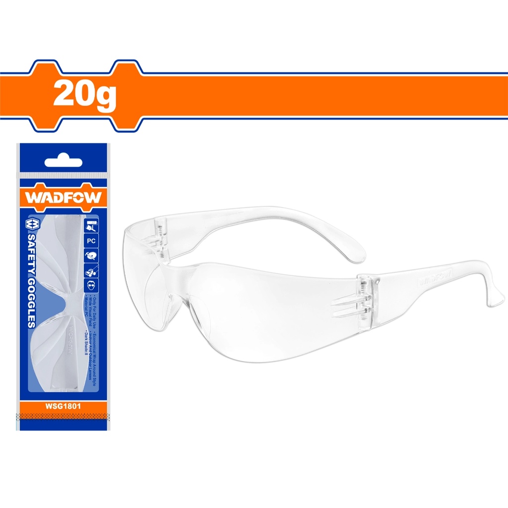 Kính bảo hộ 20g wadfow WSG1801