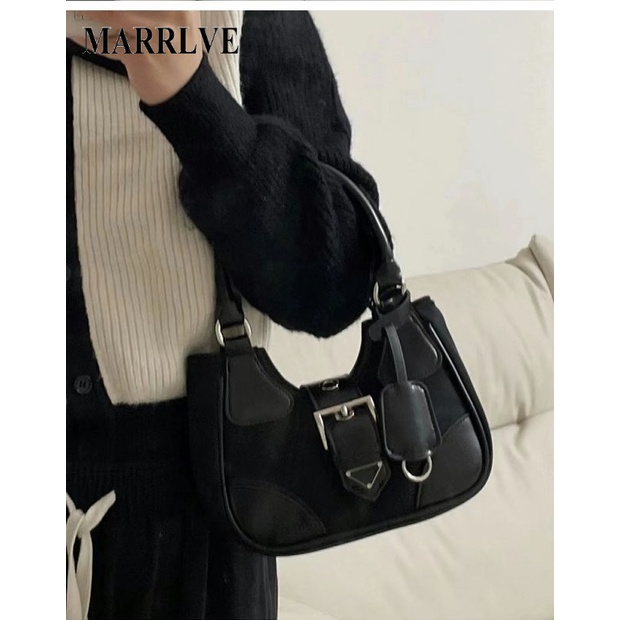 MARRLVE túi xách nữ túi kẹp nách 2023 NEW Cá Tính L91TQYQ