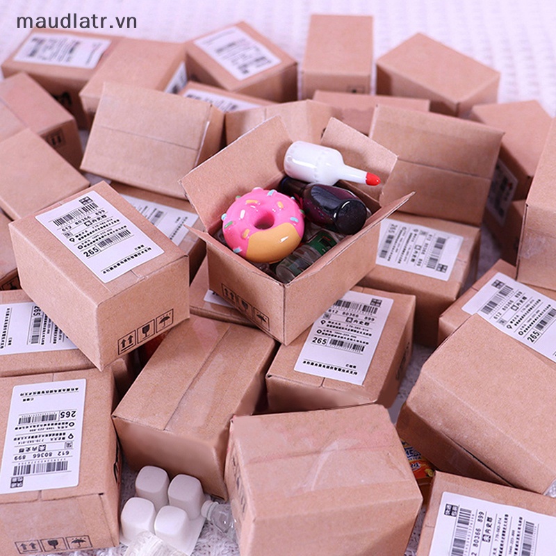 Mm miniature simulation express bưu kiện nhỏ lucky surprise blind box prize bag vn