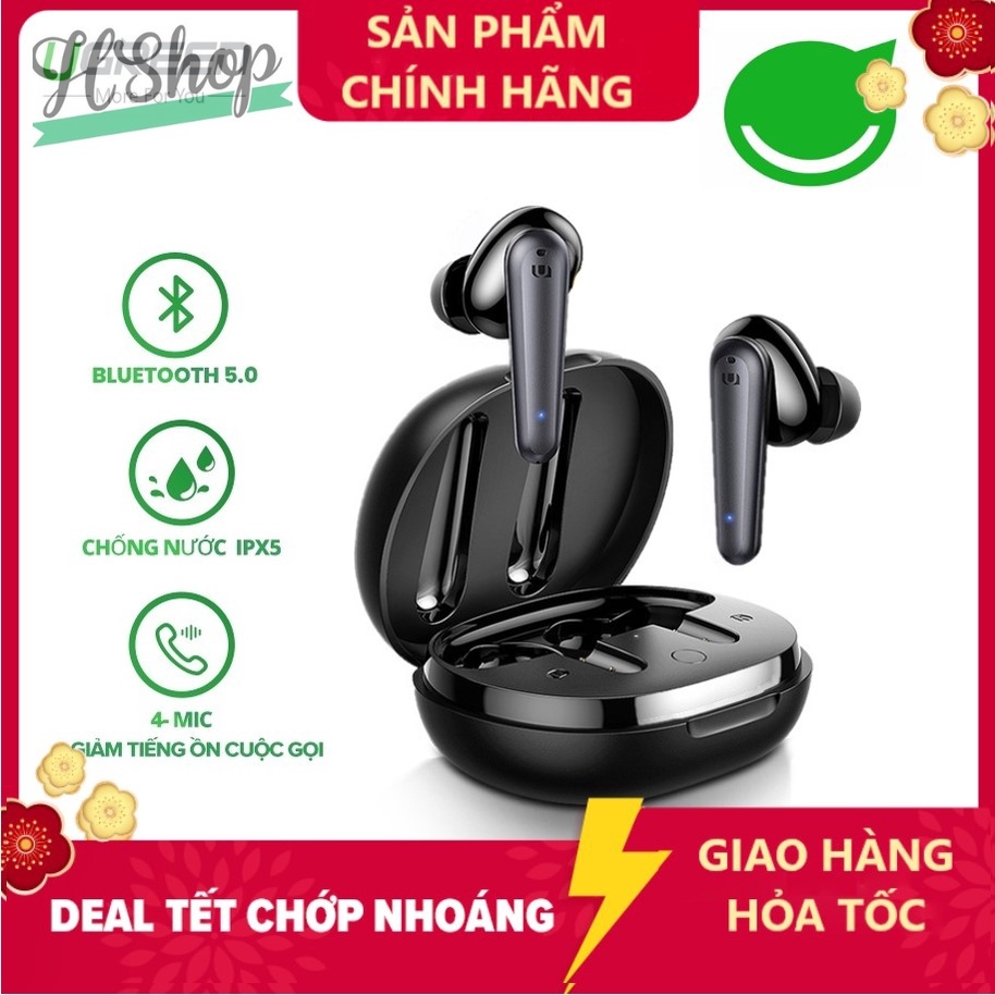 Tai Nghe Nhét Tai Không Dây UGREEN HiTune T1 có 4 micro kết nối / Baseus Encok Wireless Earphone WM01 Nhiều màu