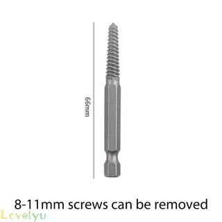 ⭐LOVE⭐ Screw Extractors Silver 1Pc Convenient Durable High Quality Attachment