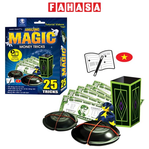 Bộ 25 Trò Ảo Thuật Hấp Dẫn Cùng Tờ Tiền Ma Thuật - Hanky Panky 1546/HP1540