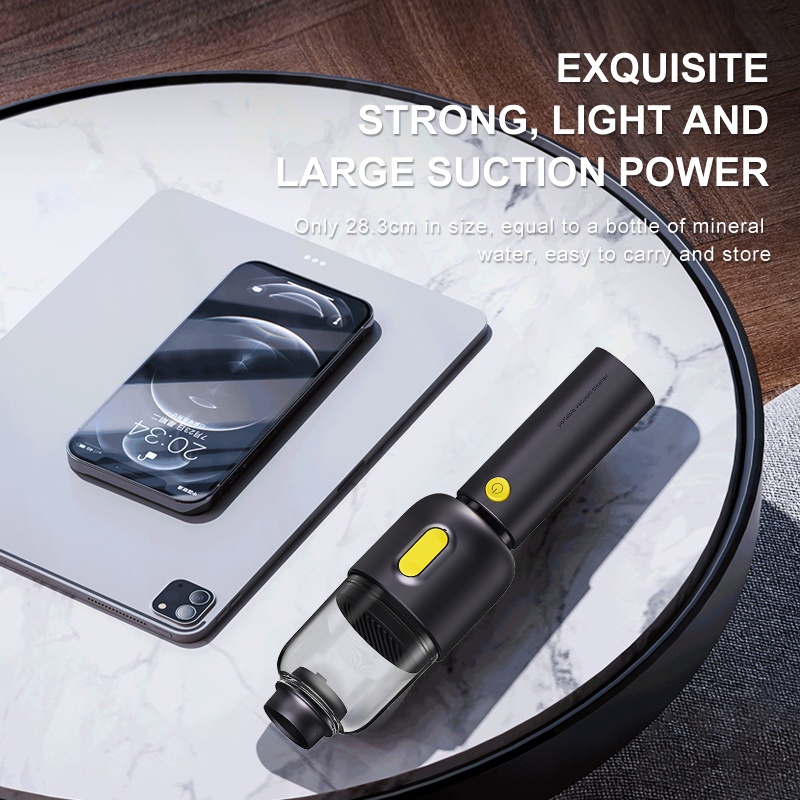 Máy hút bụi ô tô xiaomi không dây gia dụng tiện lợi máy tính để bàn máy hút bụi mini cầm tay mô hình sạc usb công suất cao